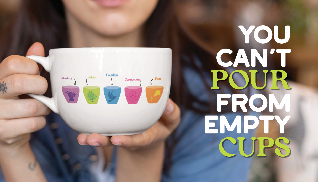 The Phoenix Cups® [describe the picture and any text in it]