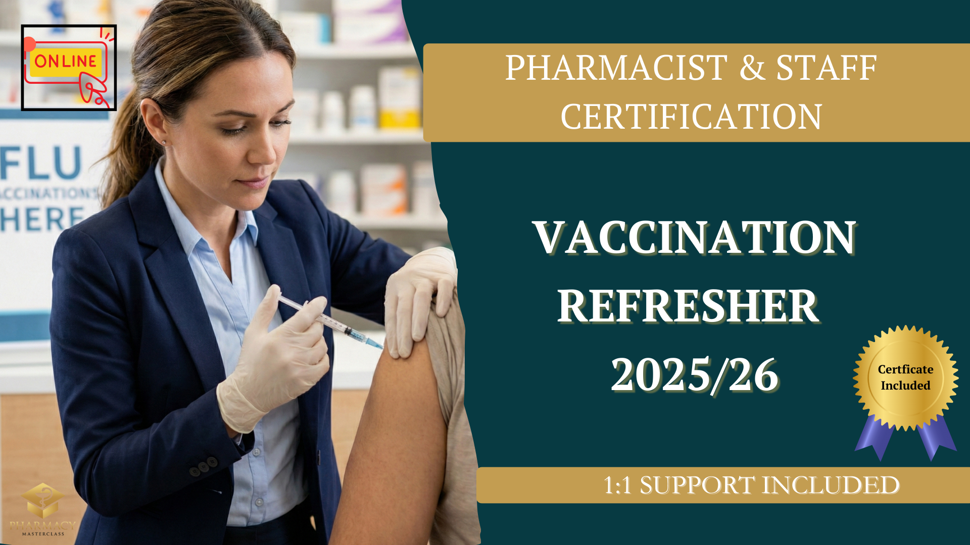 Vaccination Refresher 2025/26 – Pharmacy Masterclass