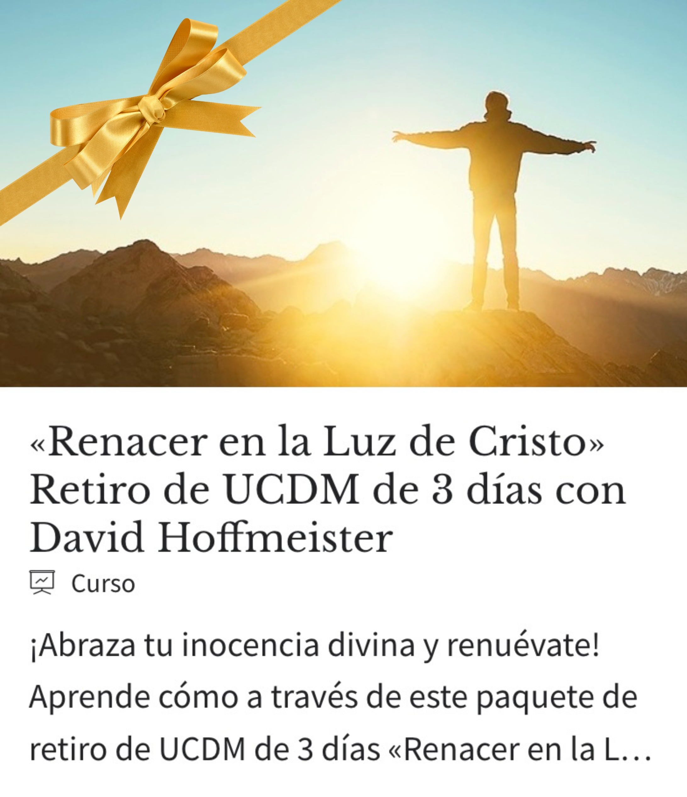 Reborn in the Light of Christ retreat thumbnail