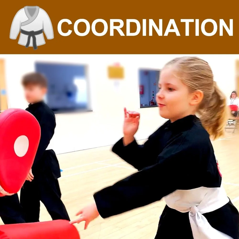 Developing coordination through children's Kung Fu