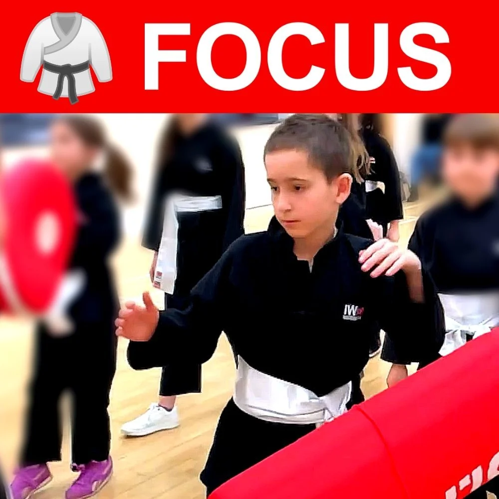 Developing focus through children's Kung Fu