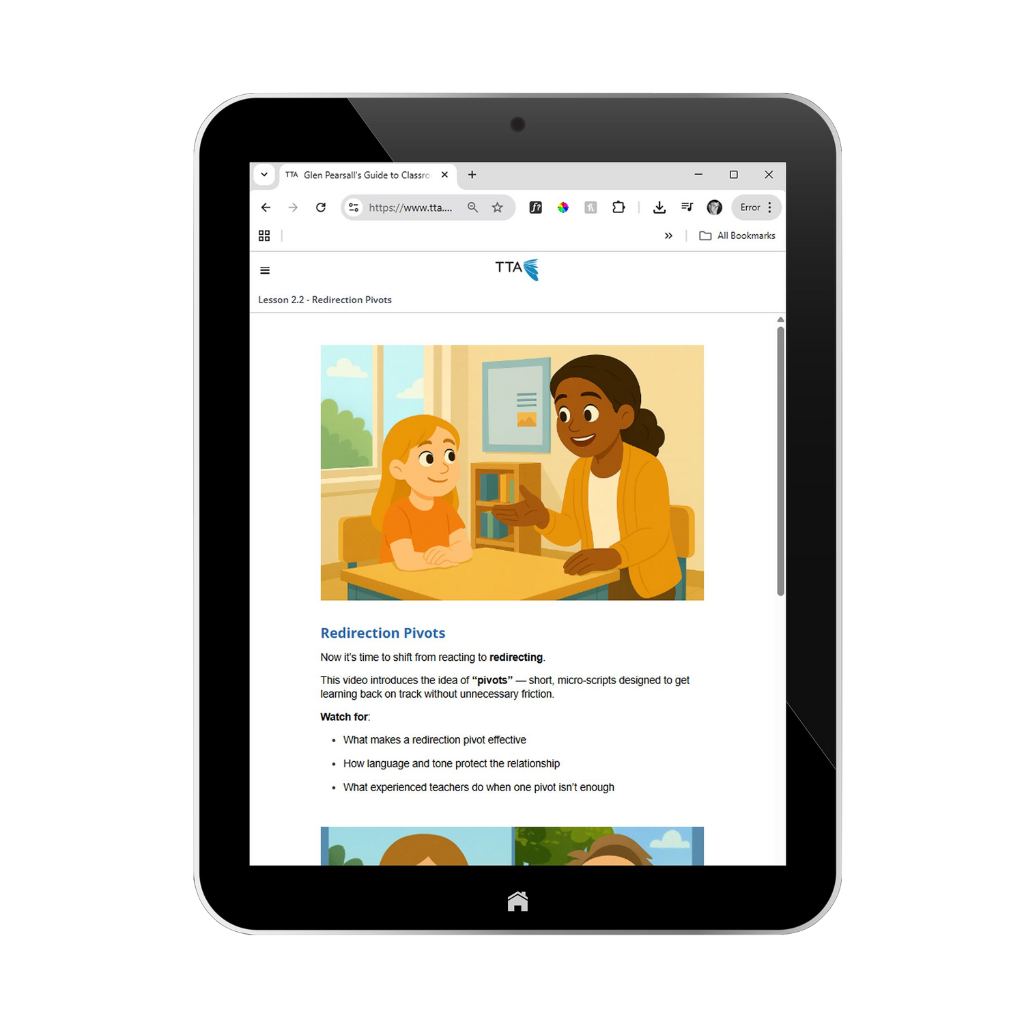 Virtual AI Student preview on devices
