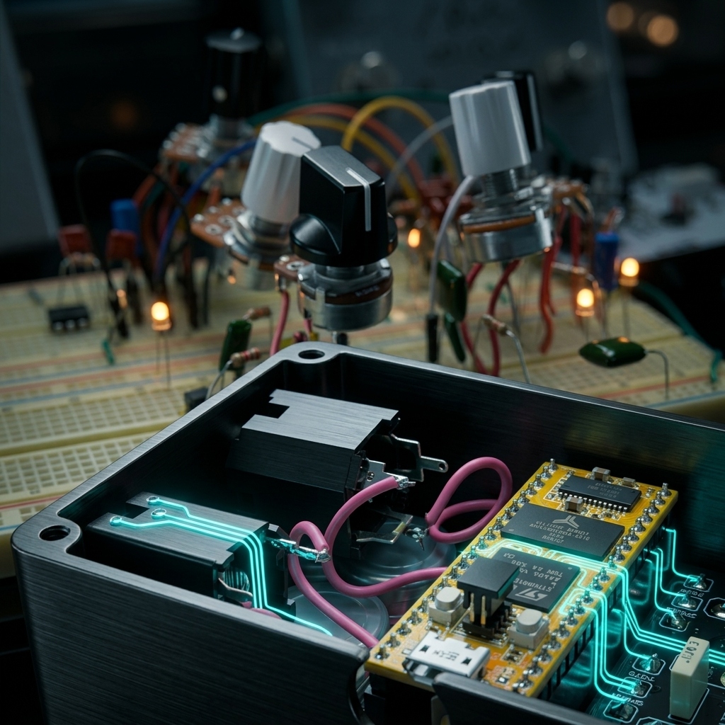 Analog Breadboard blending into Digital DSP