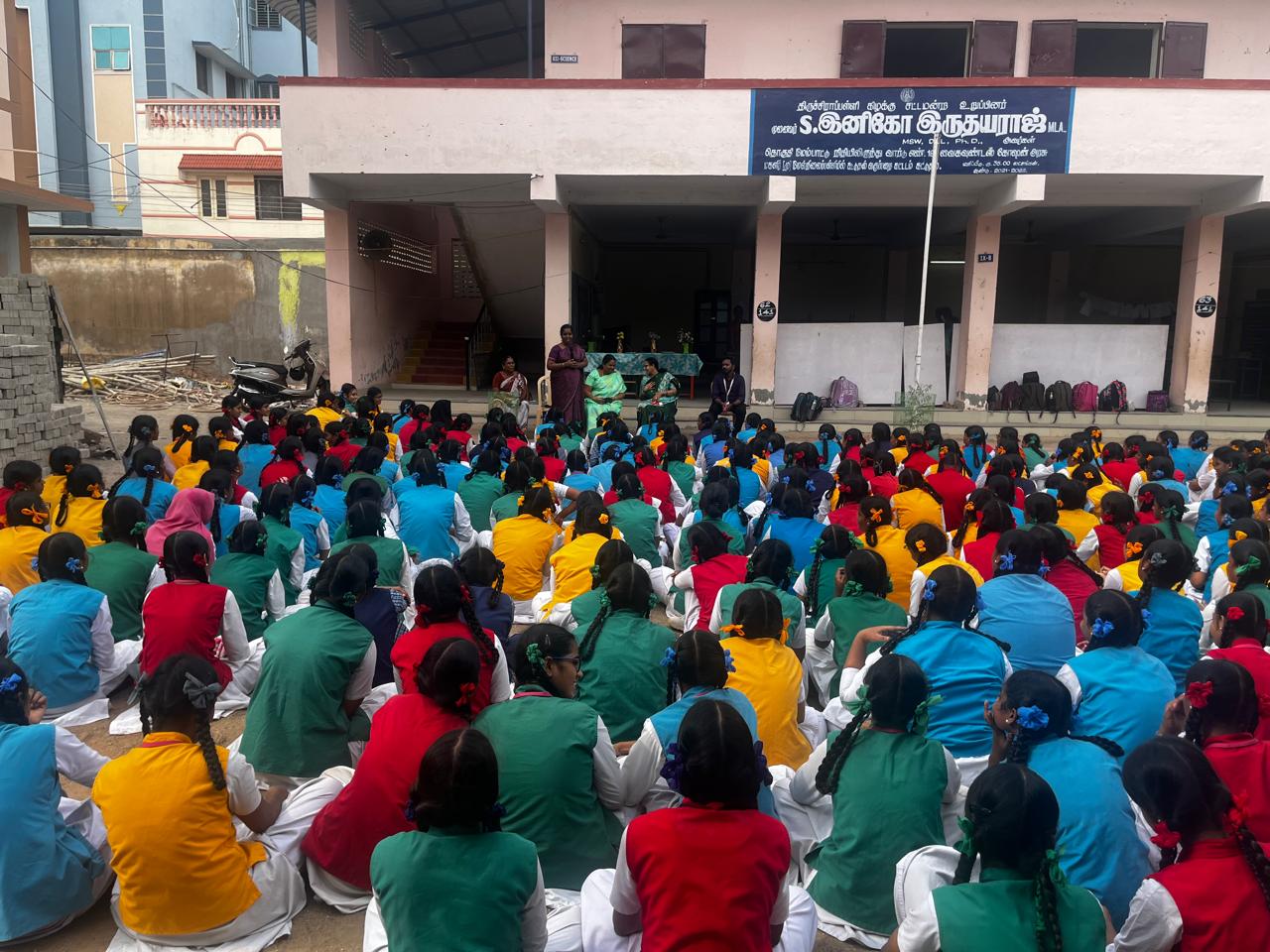 Students in rural science programme