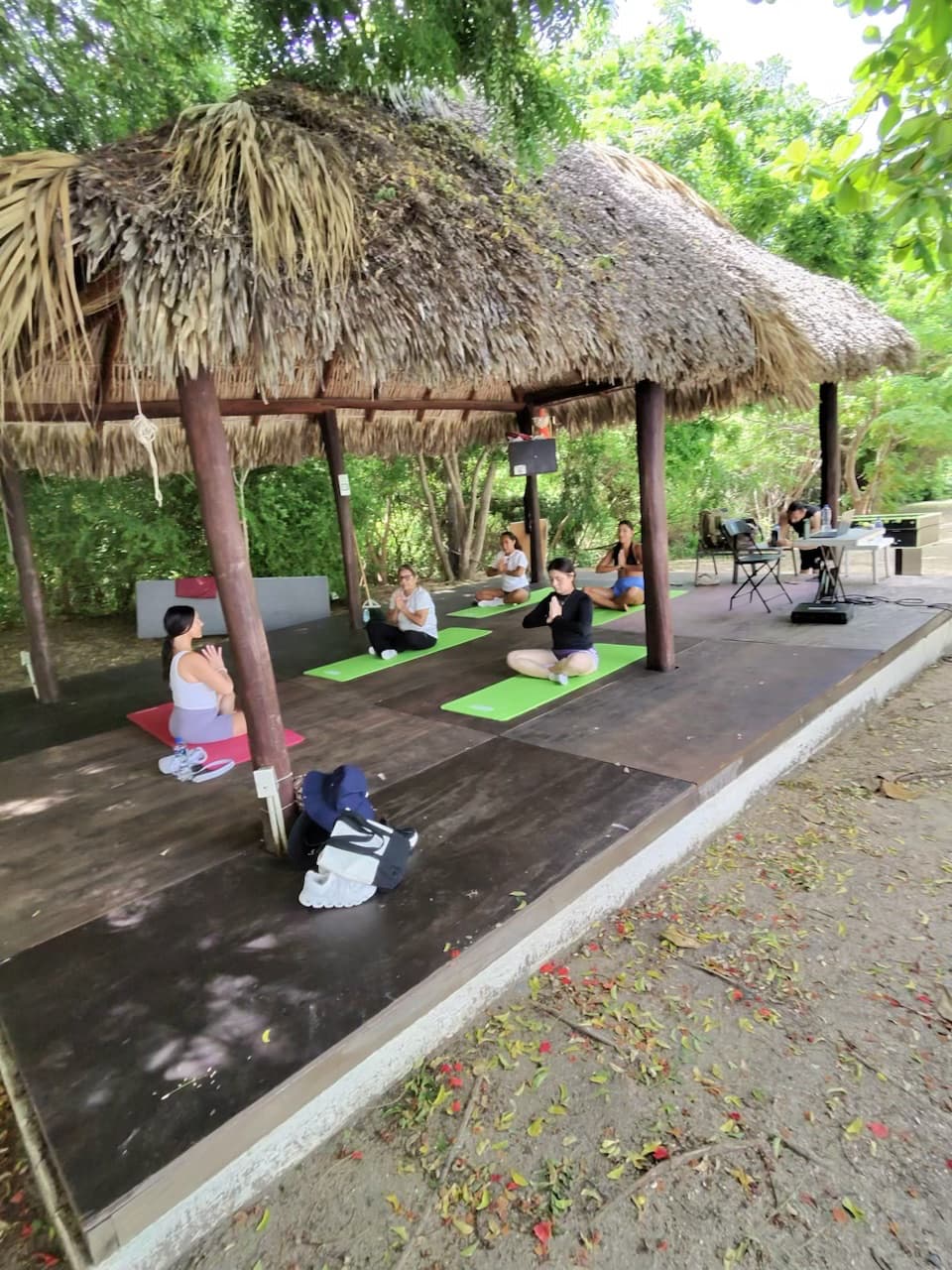Yoga at Secrets Huatulco