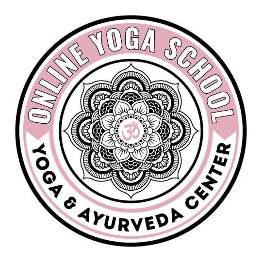 online yoga school pink logo