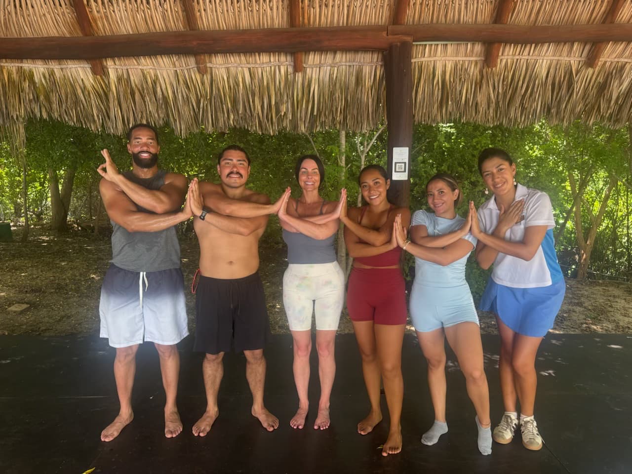 Teaching Yoga at Secrets Huatulco