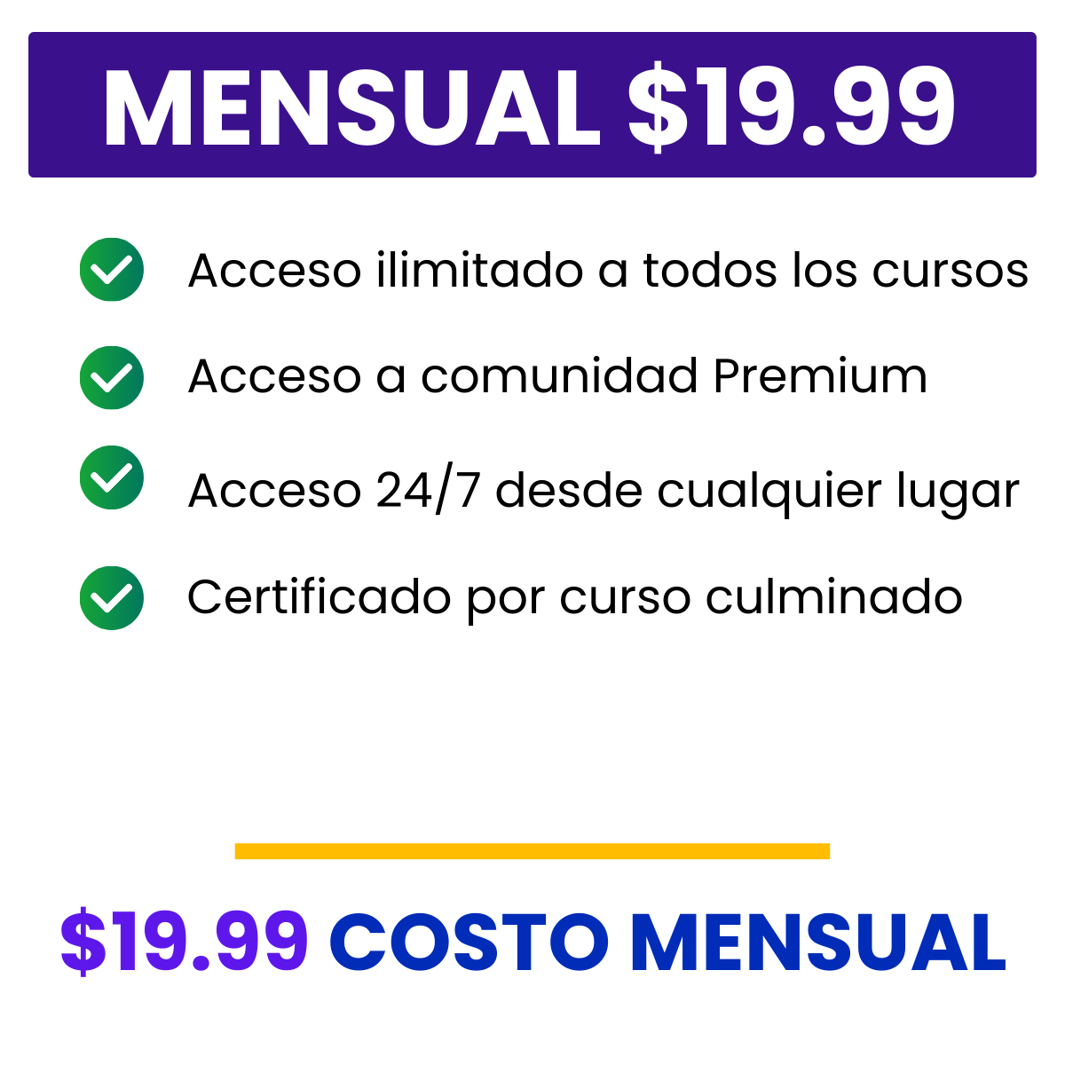 Plan Mensual