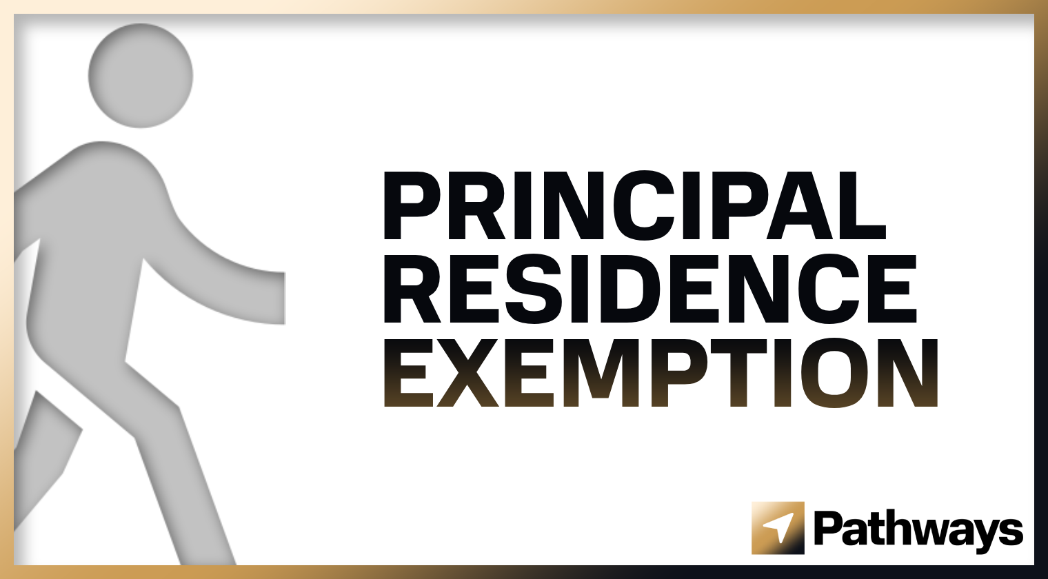 Principal Residence Exemption