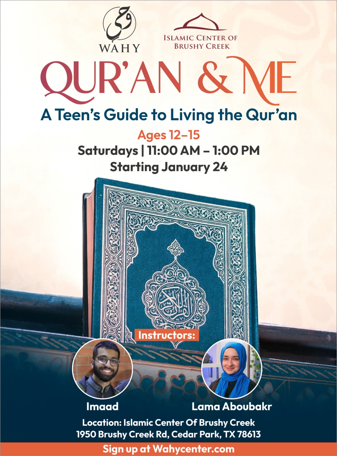 Qur’an & Me flyer