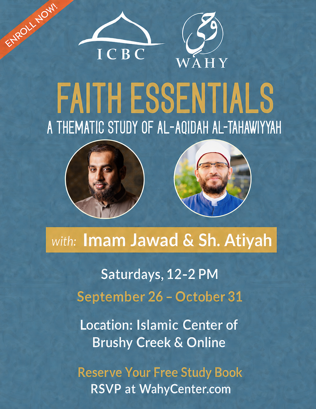 Faith Essentials course flyer