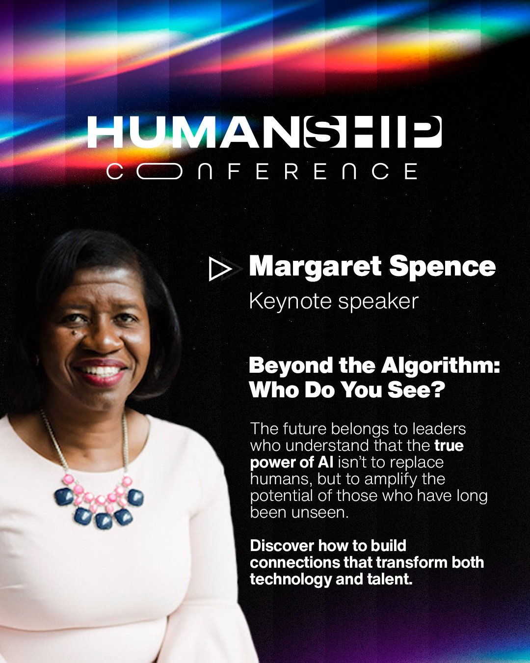 Margaret Spence speaking to a women's leadership audience in Brazil