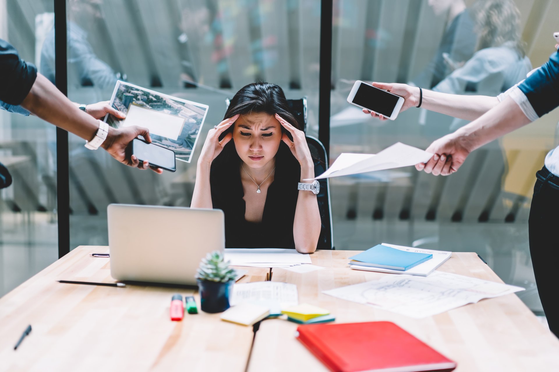Women leaders in a professional setting