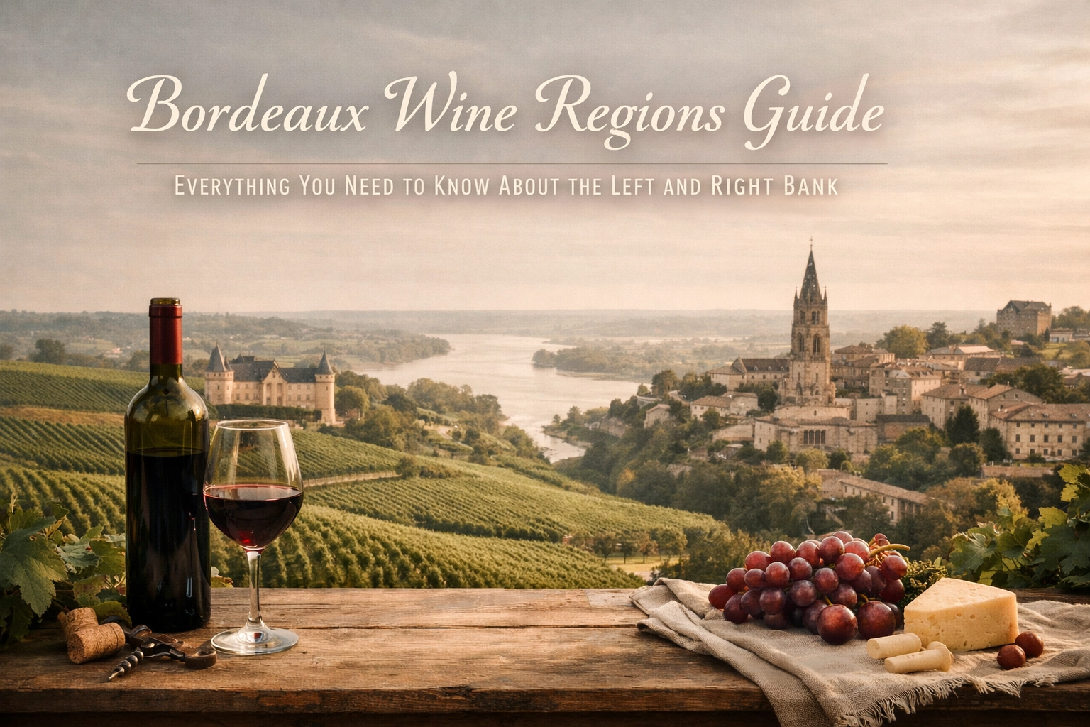 [HERO] Bordeaux Wine Regions Guide: Everything You Need to Know About the Left and Right Bank
